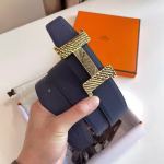 Purchasing agent-level Hermès men's belt