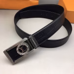 Louis Vuitton original single smooth buckle men's belt - Image 3