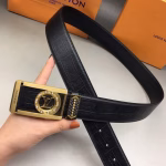 Louis Vuitton original single smooth buckle men's belt - Image 2