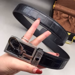 Louis Vuitton Original Crocodile Series Men's Belt - Image 2