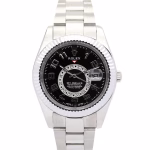 Replica Rolex Sky-Dweller 42mm Black Dial 326938