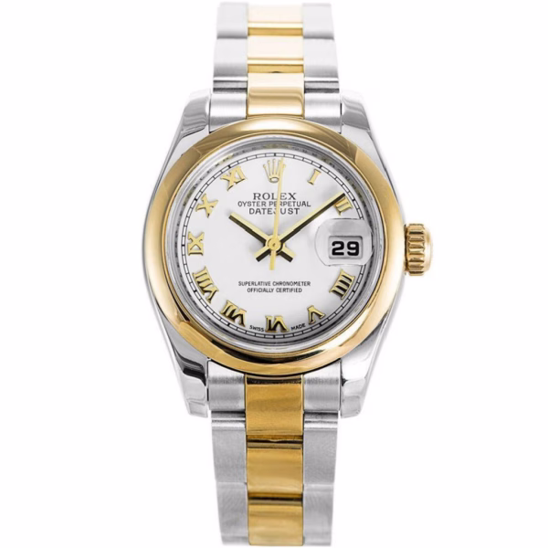 Replica Rolex Datejust 26mm White Dial 179163