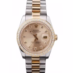 Superclone Rolex Datejust 36mm Gold Dial SRL40