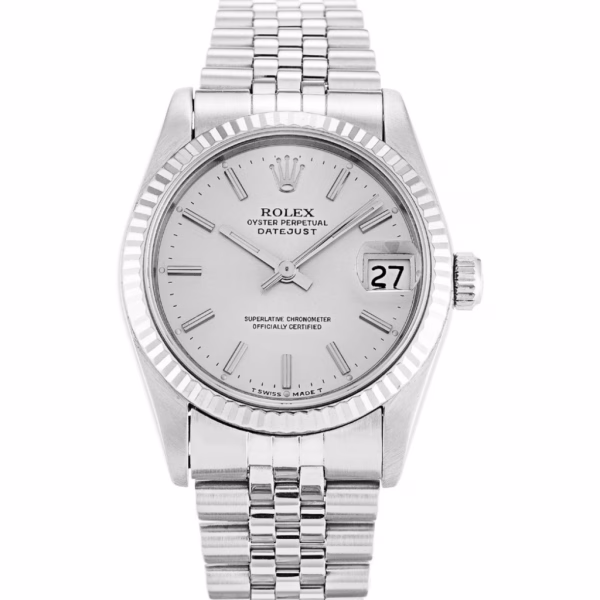 Replica Rolex Datejust Mid-Size 31mm Silver Dial 68274