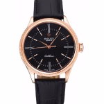 Superclone Rolex Cellini 39mm Black Dial 622656