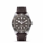 TUDOR Black Bay 58 925 39 mm silver case, Brown leather bracelet - Image 6