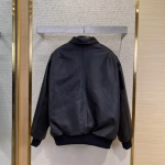 BLCG Balenciaga 3M Embroidered Leather Jacket - Image 5
