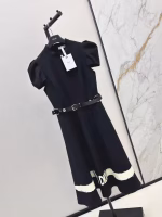 Dior 2025 Early Spring Latest Miss Series Puff-Sleeve Dress - Image 3