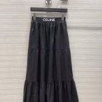 Celine 2022 Spring/Summer New Layered Long Skirt