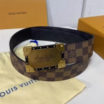 LV Double-Sided Monogram Canvas Tie-Dye Craft Belt - Image 5