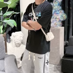 Chanel retro washed and vintage-effect classic "5" couple T-shirts - Image 7