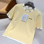Chanel 2022 spring-summer knit short-sleeve top