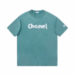 Chanel Hand - painted Heavy - work Washed T - shirt