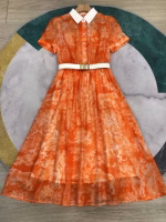 Dior 2022 Summer New Animal Jungle Print Dress - Image 7