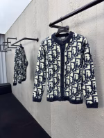 DIOR Jacquard Knit Mohair Cardigan - Image 2