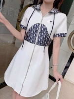 Dior New Hooded Zip Dress - Image 7