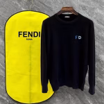 Fendi 2025 Autumn/Winter Exquisite Logo Crew Neck Sweater