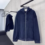 FENDI Embroidered Corduroy Jacket