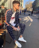 Gucci Classic GG Jacquard All-over Logo Casual Set - Image 6