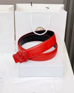 VERSACE Full-Print Embossed Belt - Image 3