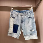 Loewe 2025 Summer New Men's Denim Shorts