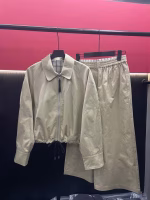 LOEWE High-end Apricot Casual Set (Same Style as Yang Mi) - Image 7