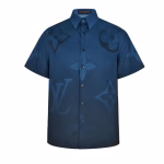 Louis Vuitton 2024 Gradient Monogram Short-Sleeve Shirt