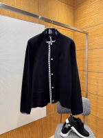 LOUIS VUITTON Black Embroidered Knitwear - Image 6