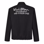 LV 2023 Shoulder-padded Beaded Evening Jacket - Image 6