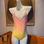 LV one-piece swimsuit