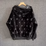 Louis Vuitton 2025 Spring/Summer New Blend Fleece Hooded Jacket - Image 2
