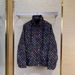 LV Louis Vuitton Colorful Printed Hooded Jacket