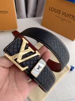 LV Louis Vuitton Classic Woven Belt - Image 5