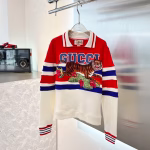 2022 Gucci Year of the Tiger Polo Sweatshirt