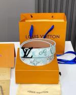 LV Louis Vuitton Graffiti Gemstone Belt - Image 5