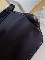 Louis Vuitton Rhinestone-Embroidered Baseball Jacket Coat - Image 11