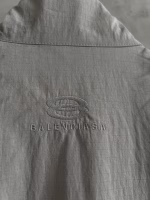 Balenciaga New Distressed Spray-Painted Plaid Jacket - Image 10