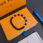 LV Louis Vuitton🇷🇼 Multi-element Agate Thai Silver Style Bracelet - Image 4