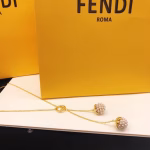 Fendi Flower Necklace with Pearls - Image 8