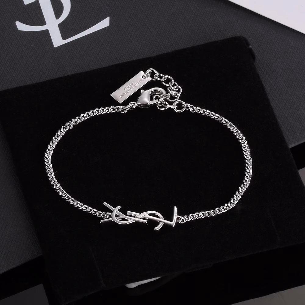 10 (5) Saint Laurent's minimalist-style bracelet - Image 1
