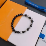 LV Louis Vuitton🇷🇼 Multi-element Agate Thai Silver Style Bracelet - Image 7