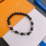 LV Louis Vuitton🇷🇼 Multi-element Agate Thai Silver Style Bracelet - Image 8