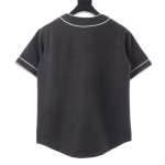 Dior CD Chest Embroidery Short-Sleeve Baseball Jacket - Image 7