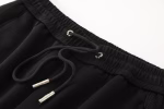 Chrome Hearts Cross Leather Label Embroidered Rivet Sweatpants - Image 4
