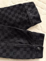 Louis Vuitton 2025 Early Spring New Flocked Mosaic Denim Jacket - Image 12