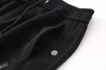 Chrome Hearts Cross Leather Label Embroidered Rivet Sweatpants - Image 6