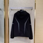 BLCG Balenciaga Single Loop Embroidered Hooded Sports Windbreaker - Image 7