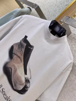 BLCG Balenciaga Footwear Print Short-Sleeve T-Shirt - Image 6