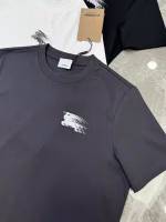 BURBERRY 2025 Knight Logo Classic Crewneck T-Shirt - Image 3