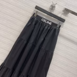 Celine 2022 Spring/Summer New Layered Long Skirt - Image 8